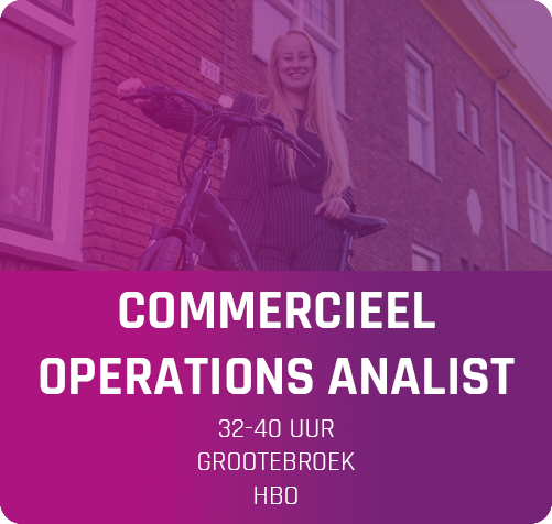 Vacature Commercieel Operations Analist Grootebroek
