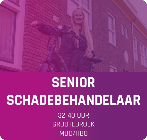 Vacature Senior Schadebehandelaar Grootebroek
